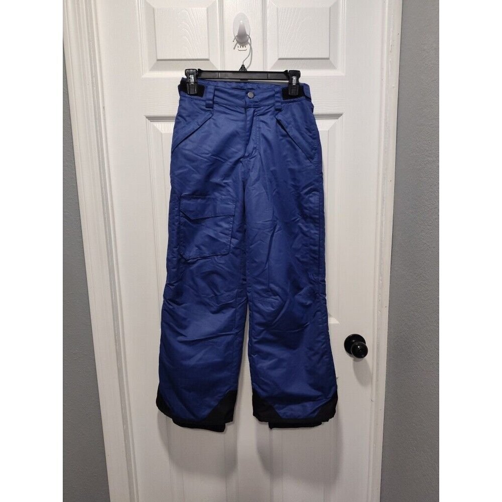 Iceburg‎ Outerwear Snow Ski Pants Blue Insulated Youth Size Medium 10/12 68986